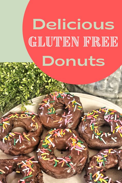 Best Homemade Gluten Free Chocolate Donuts - The Ranchers Homestead Gluten Free Doughnuts, Gluten Free Donuts, Gluten Free Recipes Bread, Homemade Bagels, Homemade Gluten Free, Gluten Free Cake, Rabbit Food, Dairy Free Milk, Chocolate Donuts