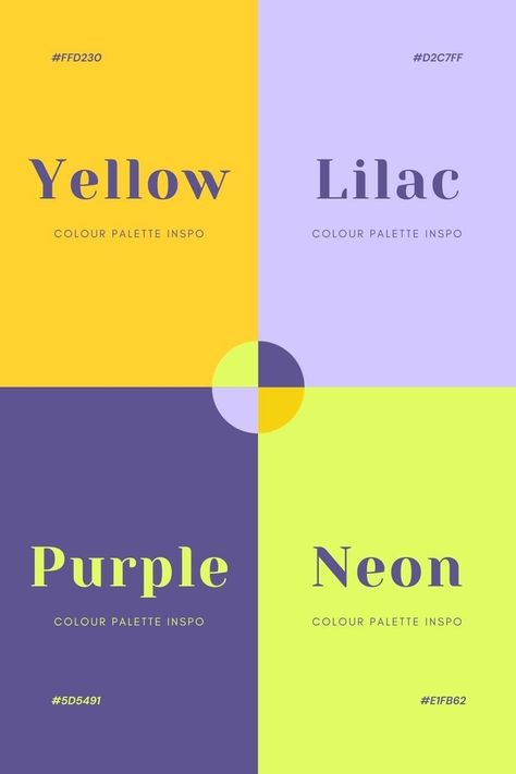 2 Colors Palette, Modern Colour Combinations, Comparison Design Ideas, Cheerful Colour Palette, Graphic Design Palette Color, Bold Color Palette Colour Schemes, Popular Color Combinations, Female Colour Palette, Color Combos With Yellow