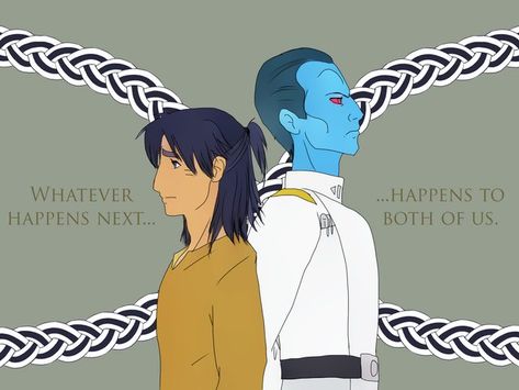 Last Known Trajectory - Chapter 23 - alizrak - Star Wars - All Media Types [Archive of Our Own]   Ezra Bridger, Thrawn and Eli Vanto after Star Wars Rebels finale. Star Wars Rebels Thrawn And Ezra, Ezra Bridger Funny, Ezra And Thrawn Fanart, Thrawn Eli, Ezra Bridger Fanart, Thrawn Fanart, Thrawn Star Wars, Eli Vanto, Star Wars Rebels Ezra