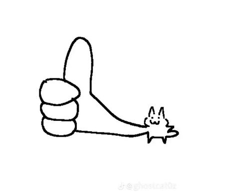 Thumbs Up Reaction Pic, Thumbs Up Drawing, Life With A Dog, Faces Emoji, Images Emoji, Goofy Drawing, Reaction Pic, Little Doodles, Cute Doodles Drawings