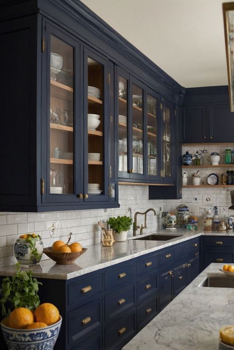 Discover why Sherwin Williams Naval is the ultimate choice for kitchen cabinets. Dive into daily routines of an interior designer adding this stunning color to elevate your space.
#ad  


#home
#wallpaint2024
 #color2024
 #DIYpainting
 ##DIYhomedecor
 #Fixhome Naval Sherwin Williams Kitchen, Kitchen Ideas With Blue Cabinets, Kitchen Pallete Color, Sherwin Williams Naval Kitchen Cabinets, Naval Kitchen Cabinet, Sw Naval Cabinets, Naval Sherwin Williams Cabinets, Sherwin Williams Naval Cabinets, Naval Sherwin Williams