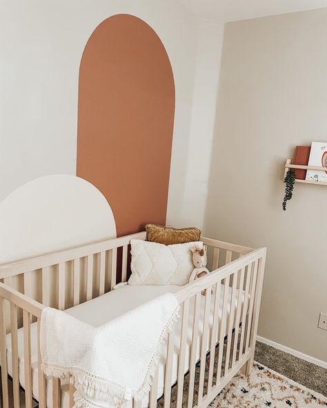 Arch Nursery, Brown Nursery, Crowded House, Nursery Paintings, Boho Nursery, Baby Shark, Future Baby, Paint Job, Baby Room