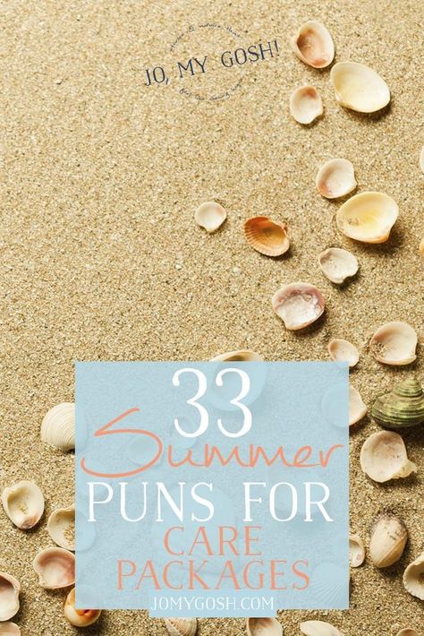 Summer Puns, Deployment Homecoming, Deployment Care Packages, Military Care Package, Summer Care, Crafts For Teens To Make, Package Ideas, Crafts For Adults, Crafts Easy