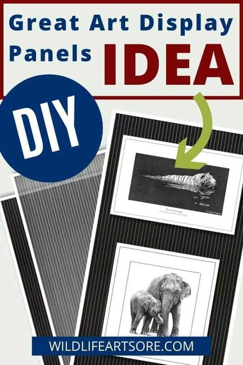 How to Make Cheap Art Display Panels That are Light and Strong Diy Art Display, Simple Diy Art, Art Display Panels, Car Spray Paint, Sell Art Prints, Display Boards, Cheap Art, Art Fairs, Selling Tips