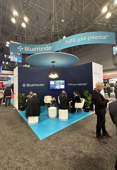 NRF 2024: Eight Booth Trends Spotted at Retail’s Big Show Homeshow Booth Ideas, Interactive Booth, Expo Booth Design, Conference Display, Tradeshow Booth Ideas, Events Booth, Tradeshow Booth Design, Event Booth Design, Lobby Ideas