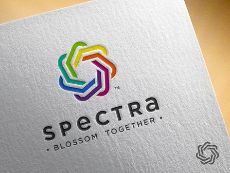 Spectra by M. KBAICH Spectra Settings, Spectrum Logo, Spectrum Logo Design, Spectra S2 Settings, Spectra Gold Pump Settings, Spectra Synergy Gold Pump Settings, Spectra S1, Hand Logo, Logo Design Creative