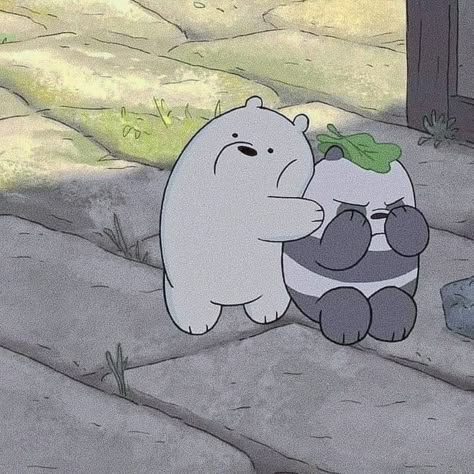 We Bear Bears, Ice Bear We Bare Bears, We Bare Bear, Two Bears, You Are My Moon, We Bare Bears Wallpapers, Bear Bears, Ice Bears, Ice Bear