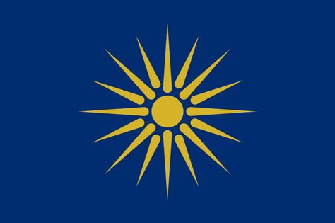 List of Greek flags - Wikipedia Ancient Macedonia, Macedonia Flag, Flag Of Europe, Macedonia Greece, Greek Flag, Ancient Greek Art, Manhole Cover, Greek History, Alexander The Great