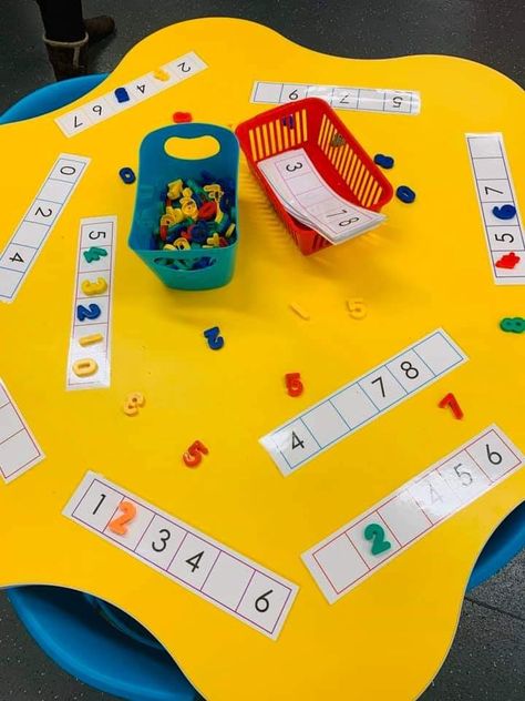 Kindergarten Center Ideas, Classroom Manipulatives, Ordering Numbers Activities, Senior Infants, Maths Eyfs, Early Years Maths, Travel Humor Quotes, Aktiviti Kanak-kanak, Eyfs Activities