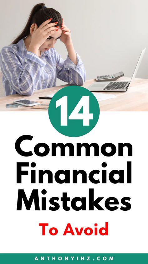 In order to accelerate your journey towards financial independence you must avoid making personal finance mistakes that are bad for your finances. Here is a list of 14 most common personal finance mistakes you must avoid at all costs. These mistakes include common mistakes in financial planning, financial mistakes to avoid in your 30s, plus biggest financial mistakes to avoid right now. Money mistakes to avoid Debt Avalanche, Financial Mistakes, Borrow Money, Spending Habits, Medical Insurance, Saving Goals, Financial Wellness, Emergency Fund, Debt Payoff