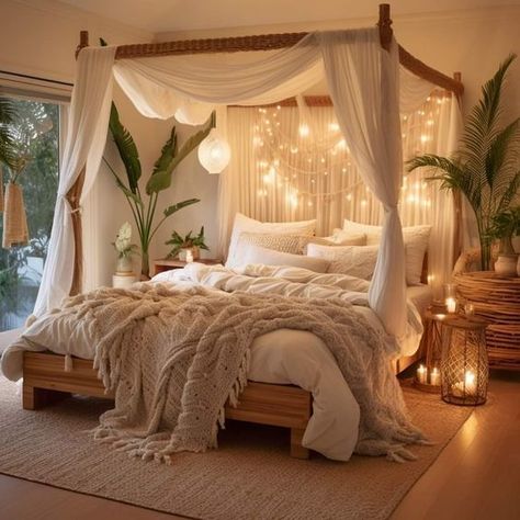 Cozy Master Bedrooms Decor Romantic, Dream Bedrooms, Dream Bedroom Inspiration, Bedroom Decor Cozy, Redecorate Bedroom, Cozy Room Decor, Bedroom Refresh, Dream Room Inspiration, Room Makeover Bedroom