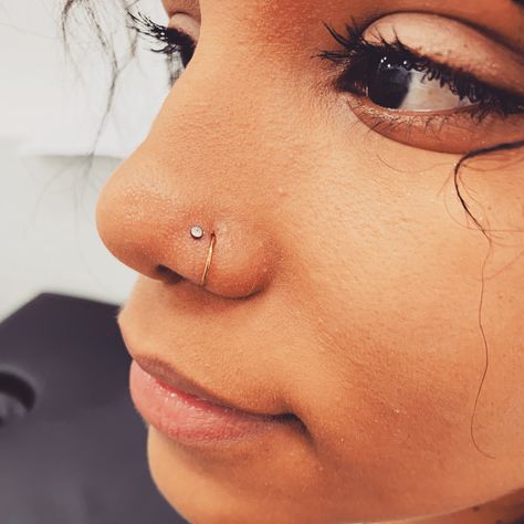 Who said they had to match?     -Nose hoop and nose stud Hoop And Stud Nose Piercing Both Sides, Double Nose Piercing Same Side, Neck Piercing, Double Nose Ring, Double Nose Piercing, Cute Nose Piercings, Nose Piercing Hoop, Piercing Inspo, Nose Piercings