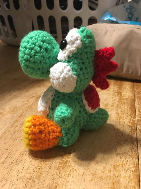 Yoshi Crochet – The Red Flamingo Knits Pop Culture Crochet Patterns, Pop Culture Crochet, Crochet Projects To Sell, Beanie Hat Crochet Pattern, Red Flamingo, Hats Pattern, Yoshi Treasure, Baby Winter Hats, Crocheted Hats