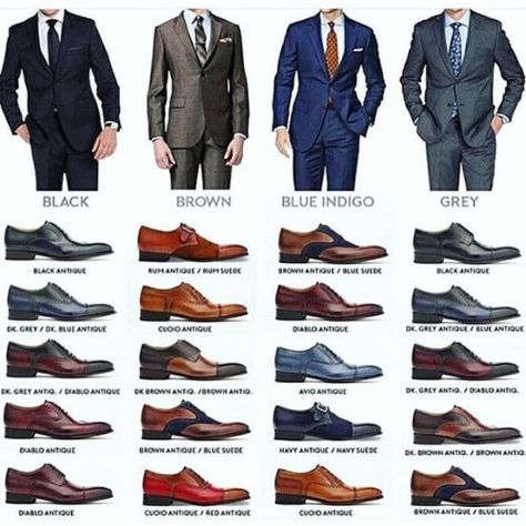 @soteriasuitsandaccessories . Shoe guide to Mens Dress Shoes Guide, Shoe Guide, Stil Masculin, Formal Men Outfit, Man Dressing Style, Mode Costume, Teaching Letters, Formal Mens Fashion, Designer Suits For Men