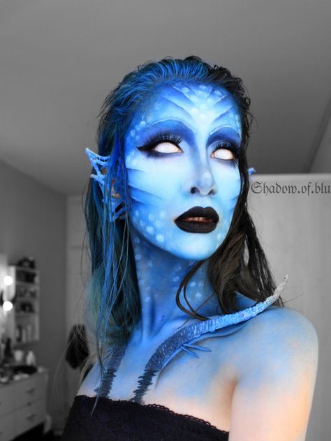 Sea Monster Makeup, Shark Makeup, Creature Makeup, Haunt Makeup, Scary Mermaid, Mermaid Makeup Halloween, Evil Mermaids, Monster Makeup, Dark Mermaid