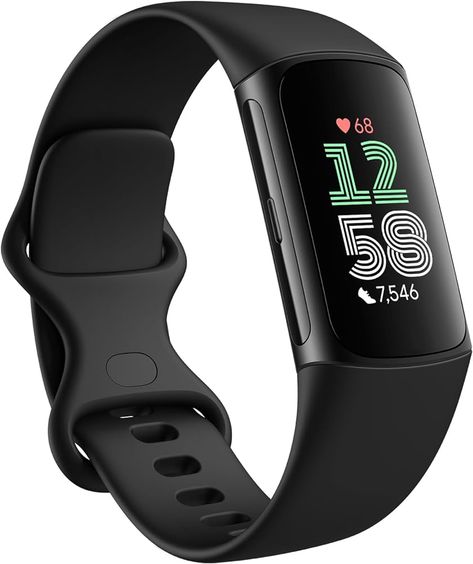 Get Fit in 2024, Best Health & Fitness Device: Fitbit by Google Charge 6 Activity Tracker with 6-months Premium Membership Included, 7 days battery life and Google Wallet and Google Maps - Obsidian / Black Aluminium : Amazon.co.uk: Sports & Outdoors Google Wallet, Tracker Fitness, Cardio Fitness, Health Tools, Fitbit Charge, Fitness Tools, Google Apps, Activity Tracker, Wearable Technology