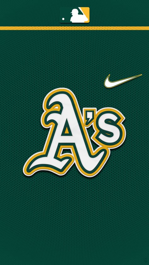 Oakland Athletics Wallpaper, Nike Air Wallpaper, Athletics Wallpaper, Air Wallpaper, Iphone Wallpaper Blur, Sports Wallpaper, Baseball Wallpaper, Jordan Logo Wallpaper, Mlb Wallpaper