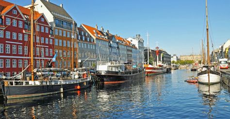 The key to happiness may be linked to a variation in our genes. Denmark Landscape, Dream Vacation Spots, Classic Boats, Copenhagen Denmark, Countries Of The World, Water Crafts, Plan Your Trip, Vacation Spots, Dream Vacations