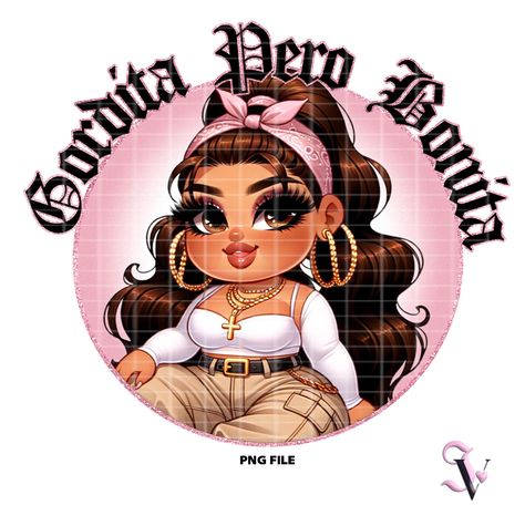 Latina Sayings, Chibi Style, Cholo Art, Classy Tattoos, Commercial Fonts, Chicano Art, Cute Cartoon Drawings, Shirt Png, Cute Tattoos