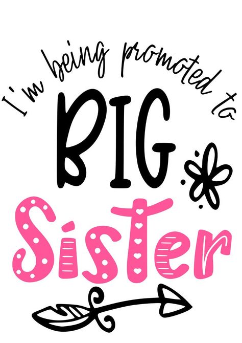 Dot Painting Tools, Sister Sign, Big Sister Announcement, Promoted To Big Brother, Promoted To Big Sister, Big Brother Big Sister, Cricut Explore Projects, Make Your Own Shirt, Announcement Pregnancy