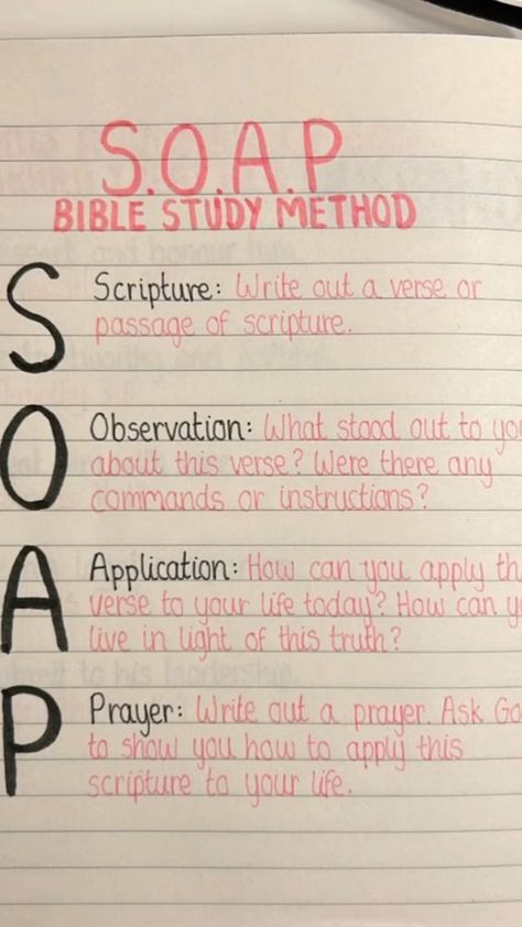 Soap Meaning Bible, Bible Study Notes Soap, Soap Journaling The Bible, Biblical Words And Meanings, Sins In The Bible, Bible Soap, Soap Method Bible Study, Girly Bible, Physiology Study