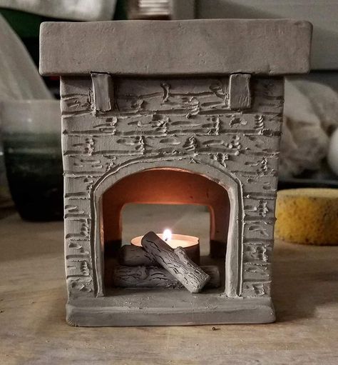 Pottery Houses, Organic Ceramics, Ceramic Texture, Clay Diy Projects, Dollhouse Miniatures Diy, Diy Ceramic, Concrete Crafts, Hand Built Pottery, Pottery Crafts