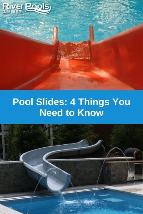 Swimming Pool Slide Ideas, Fiberglass Pool With Slide, Diy Pool Slides Inground, Above Ground Pool With Slide, Pool Slides Inground, Modern Pool With Slide, Above Ground Pool Slide Ideas, Backyard Pool With Slide, Pool Trellis