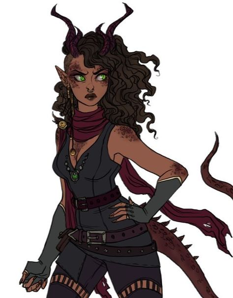 Draconic Sorcerer, Species Design, Mini Sketch, Npc Ideas, Larp Ideas, Black Characters, Dungeons And Dragons Characters, Dnd Art, Female Character