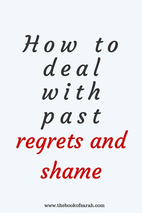 Deal with regrets and shame #regrets #shame #guilt How To Deal With Regret, Overcoming Guilt, Live Without Regrets, Guilt Quotes, Guilt Shame, Dealing With Guilt, Guilt And Shame, Regret Quotes, List Of Affirmations