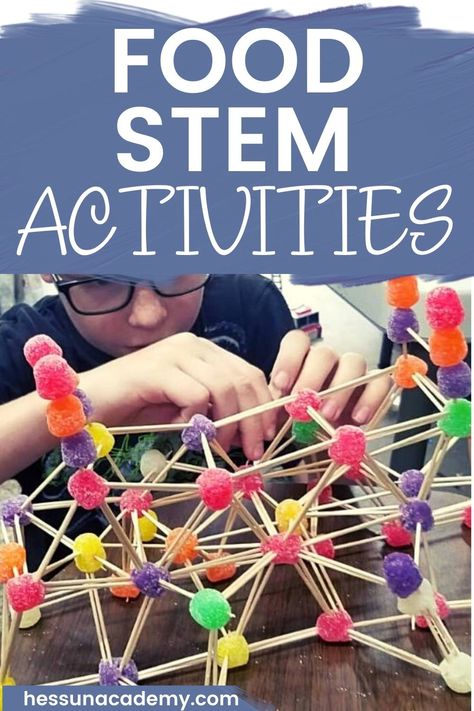 If you like STEM activities, this collection of food STEM activities is going to serve you well! What better way to combine two of your favorite things - food and science - than by engaging in some food-themed STEM activities with your kids? Food Stem Activities, Third Grade Stem Activities, Activities For 3rd Graders, 3rd Grade Science Experiments, 3rd Grade Science Projects, Homeschooling 3rd Grade, Simple Stem Activities, Summer School Activities, Life Science Activities