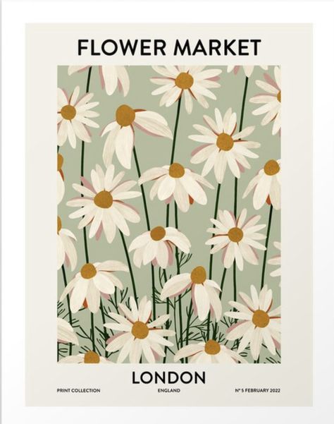 Flower Market London, Printable Wall Collage, Collage Mural, Poster Flower, Market Poster, Flower Market Poster, House Decorations, Picture Collage Wall, London Print