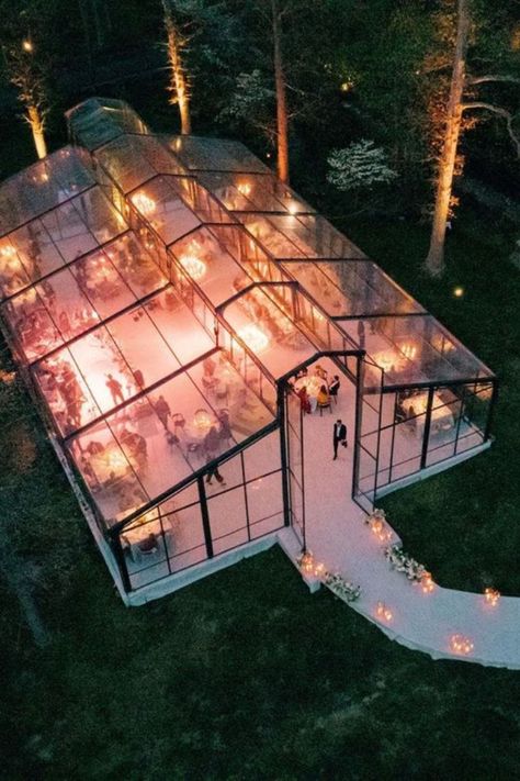 Event Venue Design, Tented Wedding Reception, Tent Wedding Reception, White Patio, Events Place, Modern Wedding Venue, Tented Wedding, Garden Venue, Event Hall