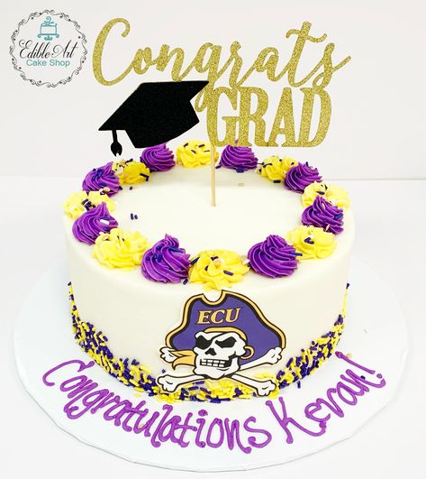 Ecu Graduation Party, Congrats Grad, Graduation Cakes, Cake Shop, Grad Parties, Graduation Party, Birthday Cake, Cake, Birthday