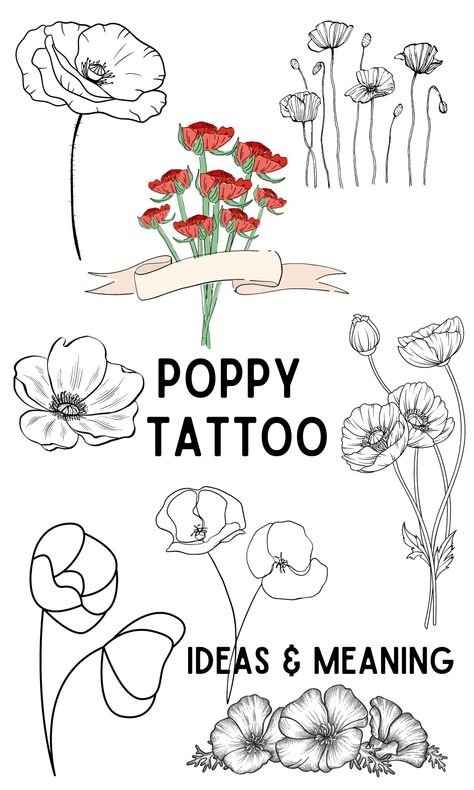 The Deep History of the Poppy Symbol Meaning  - On Your Journey Unique Poppy Tattoo, Geometric Poppy Flower Tattoo, Poppy Remembrance Tattoo, Small California Poppy Tattoo, Poppy Flower Finger Tattoo, Wrist Poppy Tattoo, Poppy Flower Tattoo Meaning, Poppyseed Flower Tattoo, Poppy Tattoo Traditional