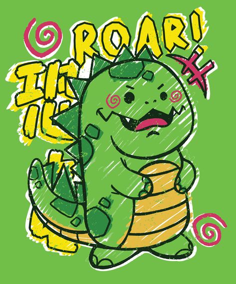 Cute Trex Dinosaur Doodle Art | Baby Trex Illustration | T-shirt, Wall Print, Gift Ideas for dinosaur lovers. Get yours on Redbubble. Trex Dinosaur Doodle, Tea House Design, Tshirt Illustration, Dinosaur Posters, Boys Prints, Dinosaur Illustration, Poster Drawing, Bright Art, Doodle Designs