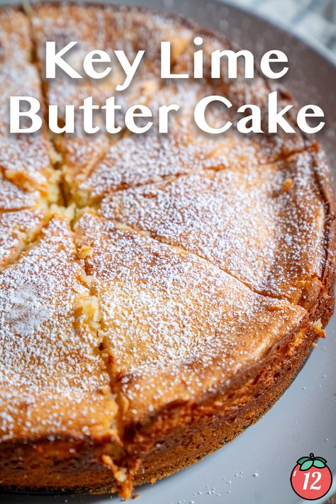 Dutch Butter Cake 12 Tomatoes, Key Lime Cake Recipe From Scratch, Recipes With Limes, Limes Recipes, Key Lime Bundt Cake, Key Lime Cake Recipe, Lime Dessert Recipes, Lime Cake Recipe, Dutch Butter Cake