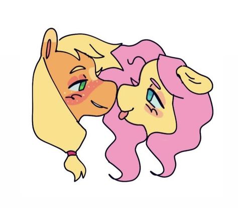 Applejack X Fluttershy, Fluttershy X Applejack, Fluttershy And Applejack, Applejack Mlp, Mlp Ships, Town Ideas, Shirt Roblox, Pony Town, Special Interest