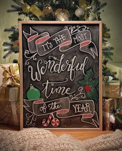 December Chalkboard Ideas, Merry Christmas Chalkboard Sign, Christmas Chalkboard Signs, Christmas Chalkboard Ideas, Blackboard Ideas, Holiday Chalkboard, Coffee Chalkboard, Chalkboard Kitchen, Christmas Chalkboard Art