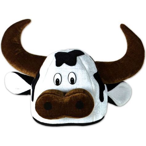 Found on Amazon: http://www.amazon.com/Plush-Head-Hat-Party-Accessory-count/dp/B000Z4B8LQ/ref=sr_1_14?ie=UTF8&qid=1425586789&sr=8-14&keywords=farm+animal+costume Cow Halloween Costume, Cow Hat, Crazy Hat, Farm Animal Party, Cow Costume, Western Theme Party, Barnyard Party, Western Parties, Cow Head