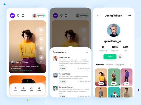 Social Media Ux Design, Sns Ui, Social Media Website Design, Social App Design, Hotel Booking App, Mobil Design, Ui Ux 디자인, Ux App Design, Live App