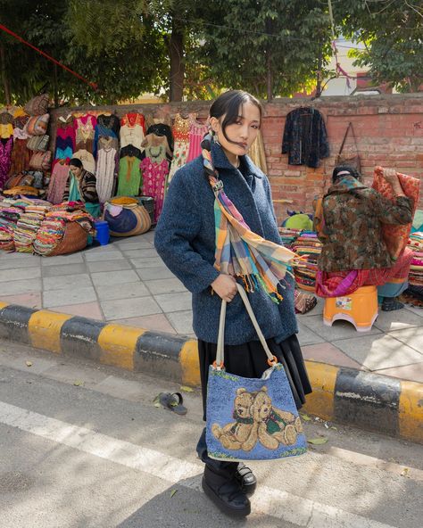 Few things are as inspiring as seeing the way people dress in their everyday lives. The latest installment of Vogue's global street style series continues in New Delhi. Neighborhoods in Central and South Delhi—Humanyur, Shahpur Jat, Lodhi Art District, Janpat—have been around for years, and over time they’ve become cultural hotspots for young people. Tap the link in our bio for a closer look. Photographed by @navelichoyal Lodhi Art District, South Delhi, Art District, People Dress, New Delhi, The Neighbourhood, Tap, The Way, Street Style