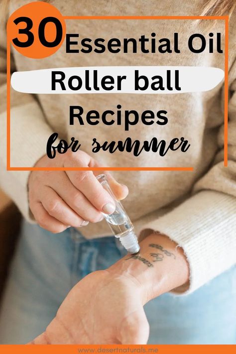 woman applying essential oil roller ball to wrist Roller Oil Blends, Essential Oil Rollerball Recipes, Roller Ball Essential Oil Recipes, Roller Ball Recipes, Essential Oil Roller Blends, Oil Roller Blends, Essential Oil Roller Bottle Blends, Roller Ball Perfume, Summer Essential Oils