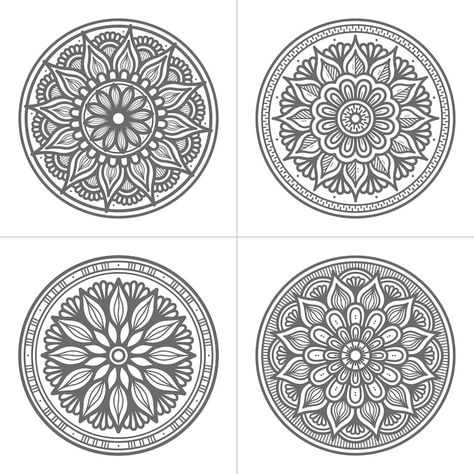 Small Mandala Art, Circle Doodles, Mandela Patterns, Hand Drawn Mandala, Mandala Sketch, Circle Mandala, Drawn Mandala, Mandala Zentangle, Pen Art Work