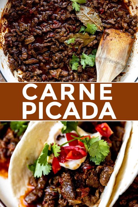 Carne Picada Mexican Beef For Tacos, Ground Beef Carne Asada, Diced Carne Asada Recipes, Authentic Mexican Meats, Carne Picada Instant Pot, Mexican Meat Recipes Authentic, Beef Recipes Healthy Clean Eating, Carne Picada Recipes Dinners Easy, Recipes For Carne Picada Meat