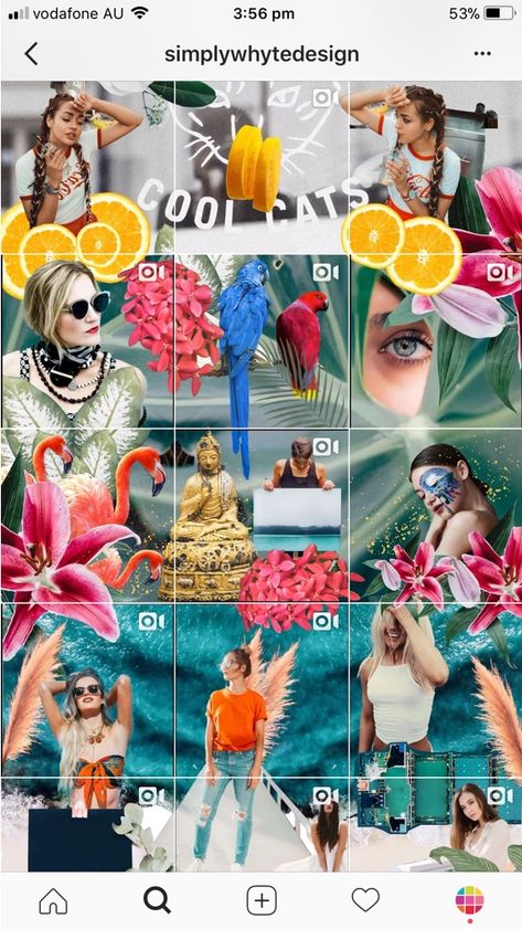 16 super creative Instagram accounts. Instagram Grid Design Ideas, 3 Post Instagram Design, Creative Instagram Posts, Instagram Theme Ideas, Instagram Grid Layout, Instagram Account Ideas, Instagram Layouts, Instagram Grid Design, Instagram Design Layout