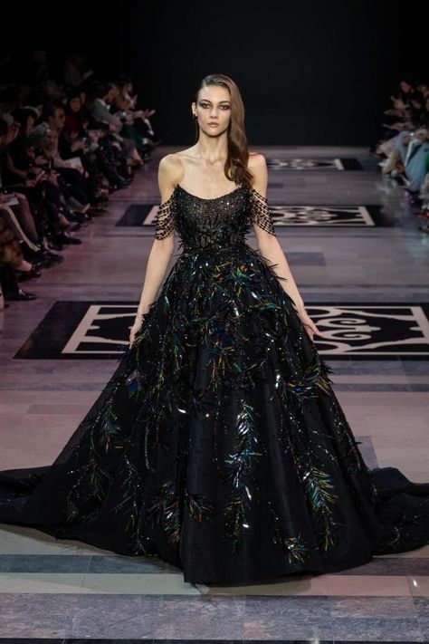 Jean Paul Gaultier haute couture spring 2019 - Vogue Australia جورج حبيقة, George Hobeika, Jean Paul Gaultier Haute Couture, 2019 Couture, The Cardigans, Georges Hobeika, Dream Dresses, Fantasy Theme, Couture Mode