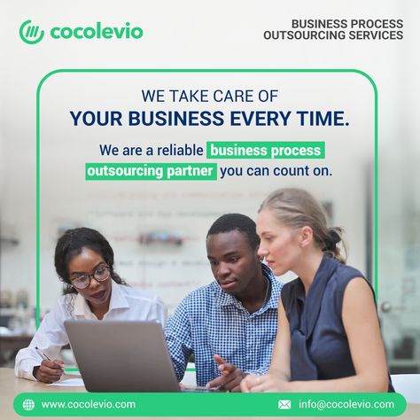 There are many reasons why a business would want to outsource their entire process. From dealing with busy season, peak times or average volumes every company faces challenges when it comes to certain operations. For instance, outsourcing your customer service frees up time that you can put elsewhere in your business. 𝐆𝐞𝐭 𝐂𝐨𝐧𝐬𝐮𝐥𝐭𝐢𝐧𝐠: https://cocolevio.com/contact-us/ | ☎ 512-222-5730 #business #process #outsourcing #Cocolevio Ac Ads, Business Consultant Services, Logistics Design, Linkedin Post, Consulting Branding, Beauty Ads, Business Process Outsourcing, Social Media Branding Design, Media Branding