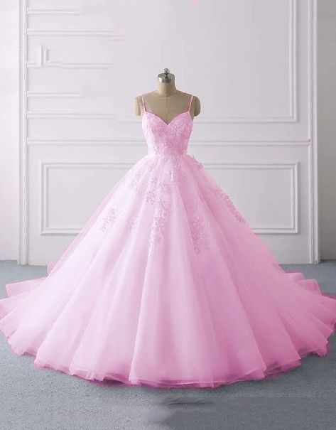 Pink Grad Dresses, Pink Ballgown Dress, Pink Poofy Dress, Prom Dresses Princess Style, Prom Dresses Puffy, Pink Sweet 16 Dresses, Pretty Pink Dresses, Pink Sweet 16 Dress, 18th Debut