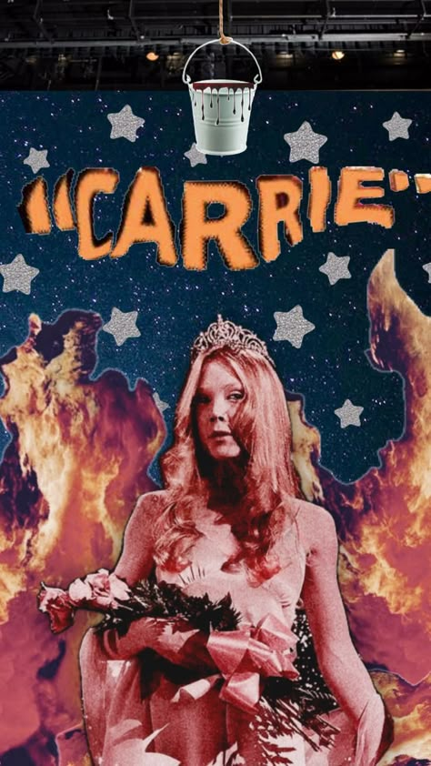 Carrie Movie 1976, Carrie Stephen King, Carrie Movie, Prom Aesthetic, Carry On Book, 70’s Aesthetic, 90s Actors, Carrie White, Horror Posters