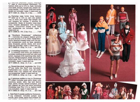 Clone Clothes, Montgomery Ward, Christmas Catalogs, Barbie Friends, The Boy, Fashion Dolls, Dolls, Vinyl, Clothes